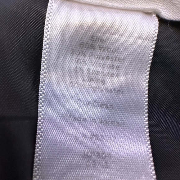 Talbots Signature Black Wool Blend Carer Workwear Business Trousers Pants Size 4 - Picture 7 of 7